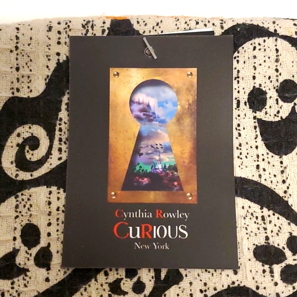 Cynthia Rowley Curious Halloween Ghost Set of 3 Kitchen Towels 100% Cotton NEW - Picture 6 of 7